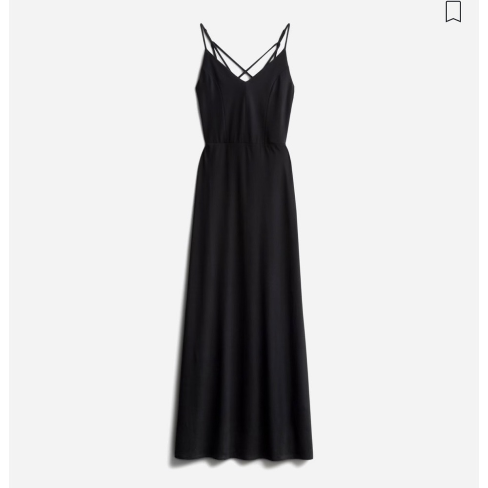 Market & Spruce Black Maxi Dress